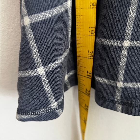 Eddie Bauer Blue Plaid Tank‎ Top Cottagecore Y2K Preppy Summer Hiking Small - Picture 4 of 5